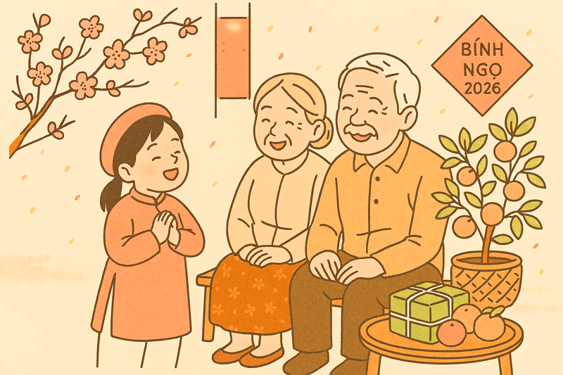 vè chúc tết 2026