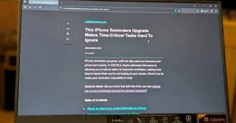 Cách buộc Reader Mode hiển thị trên mọi trang web