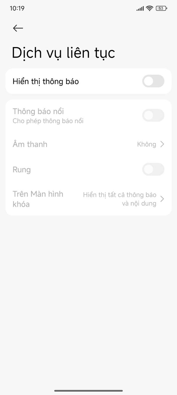 Tắt thông báo dịch vụ trên Messenger