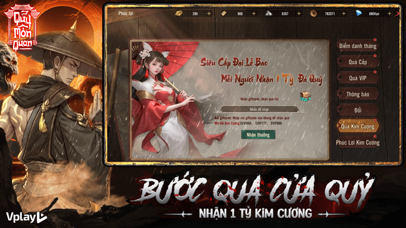 game quỷ môn quan vplay
