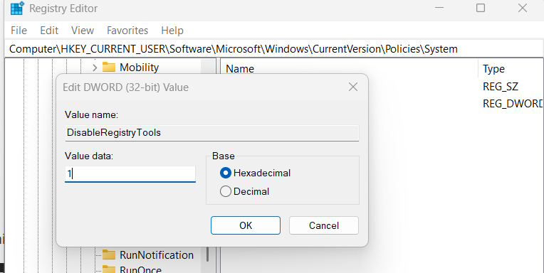 Hướng dẫn chặn truy cập Registry Editor Windows