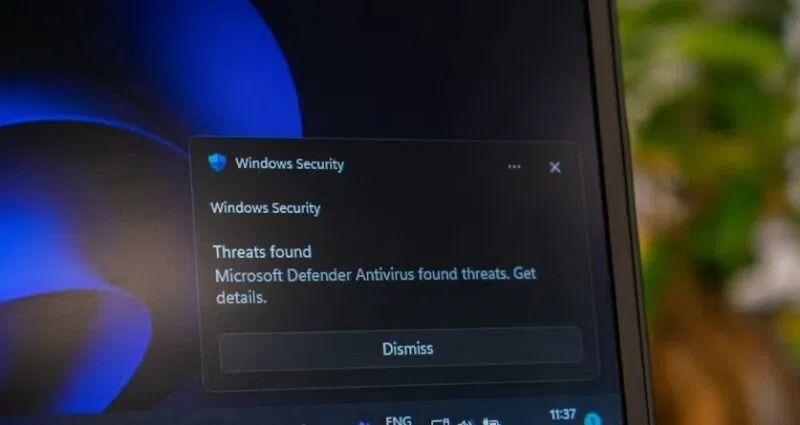 Cảnh báo mối đe dọa từ Microsoft Defender