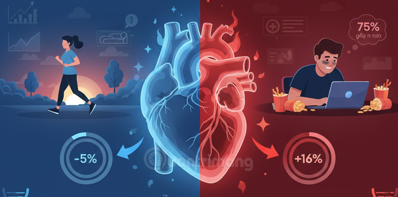 thức khuya có hại