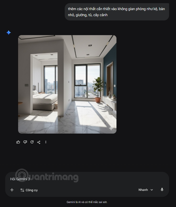 tạo video tua nhanh bằng google ai