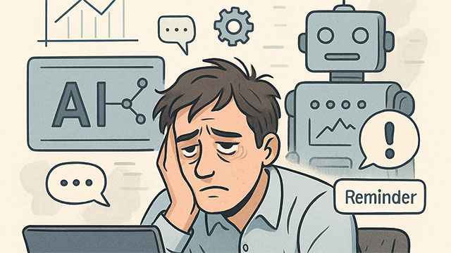 AI không cứu bạn khỏi công việc, mà có thể đang đẩy bạn tới kiệt sức
