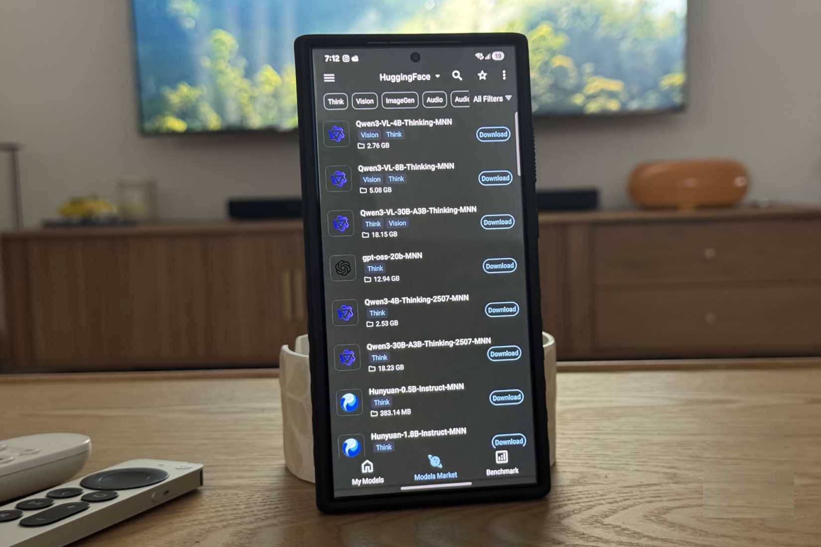 Models Market trong MNN