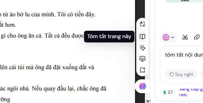 Sử dụng công cụ Sider đọc PDF trên ChatGPT