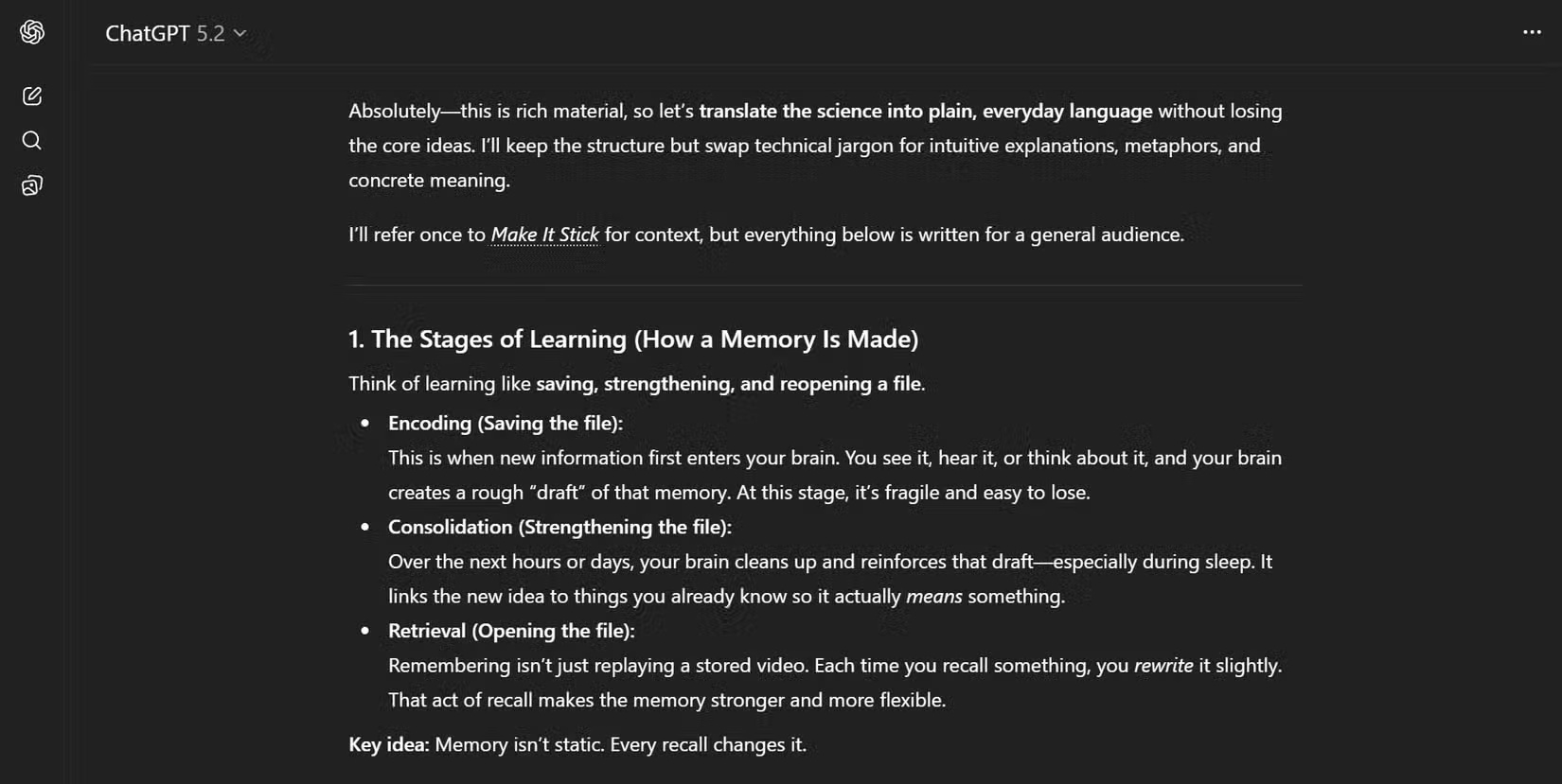 Ghi chú nghiên cứu của NotebookLM được viết lại bằng ngôn ngữ đơn giản hơn bằng ChatGPT