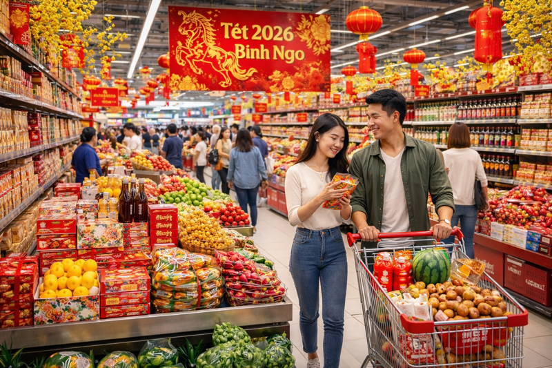 lịch mở cửa vinmart tết 2026