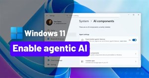 Cách bật tính năng thử nghiệm của Agent Windows 11