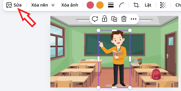 Xóa nền nhân vật