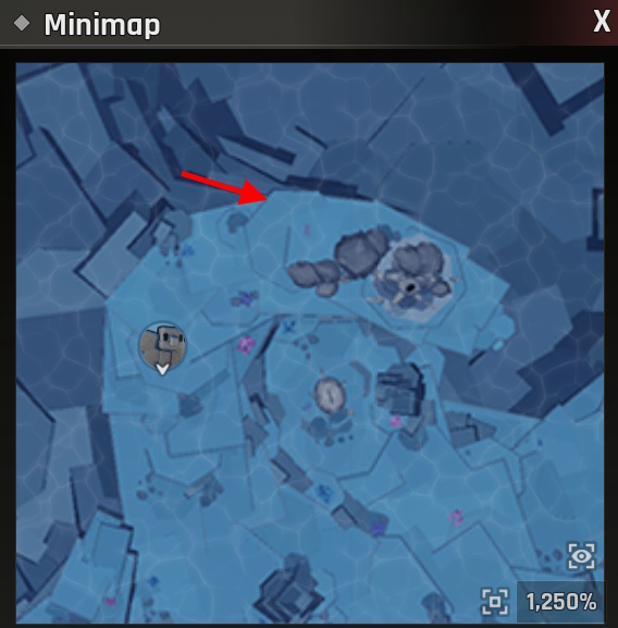 Vị trí tàn tích cá Abyss 7