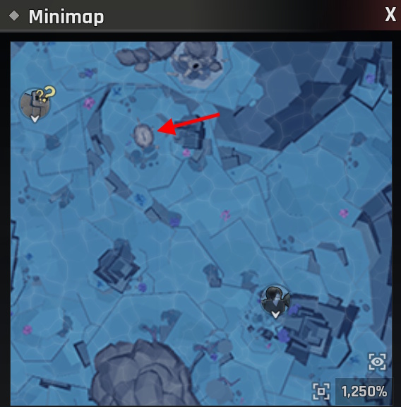 Vị trí tàn tích cá Abyss 5