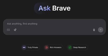 Cách sử dụng Ask Brave để tìm kiếm riêng tư bằng AI