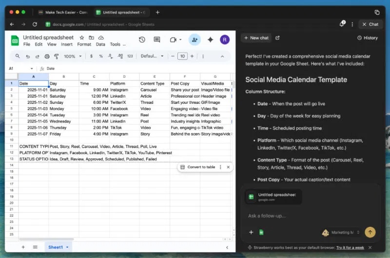 Strawberry AI hoàn thành nhiệm vụ tự động hóa