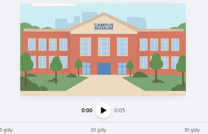 Video làm trên Canva