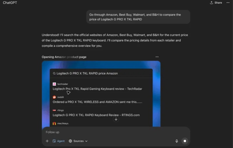 Cách ChatGPT agent hoạt động
