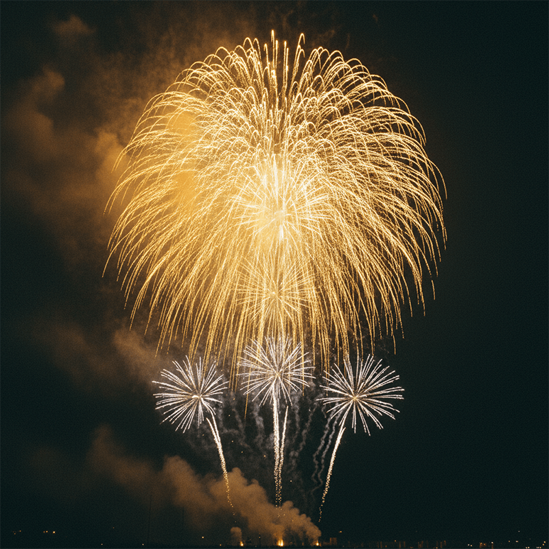 prompt tao anh phao hoa