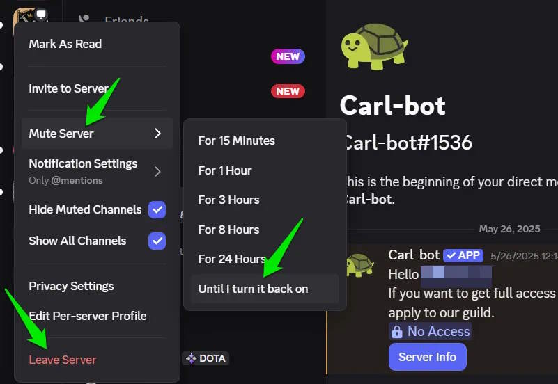 Quản lý các máy chủ không sử dụng
