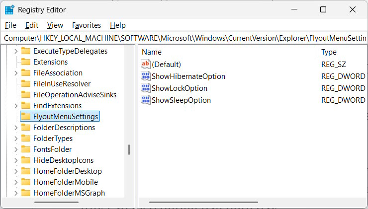 Registry Editor Windows