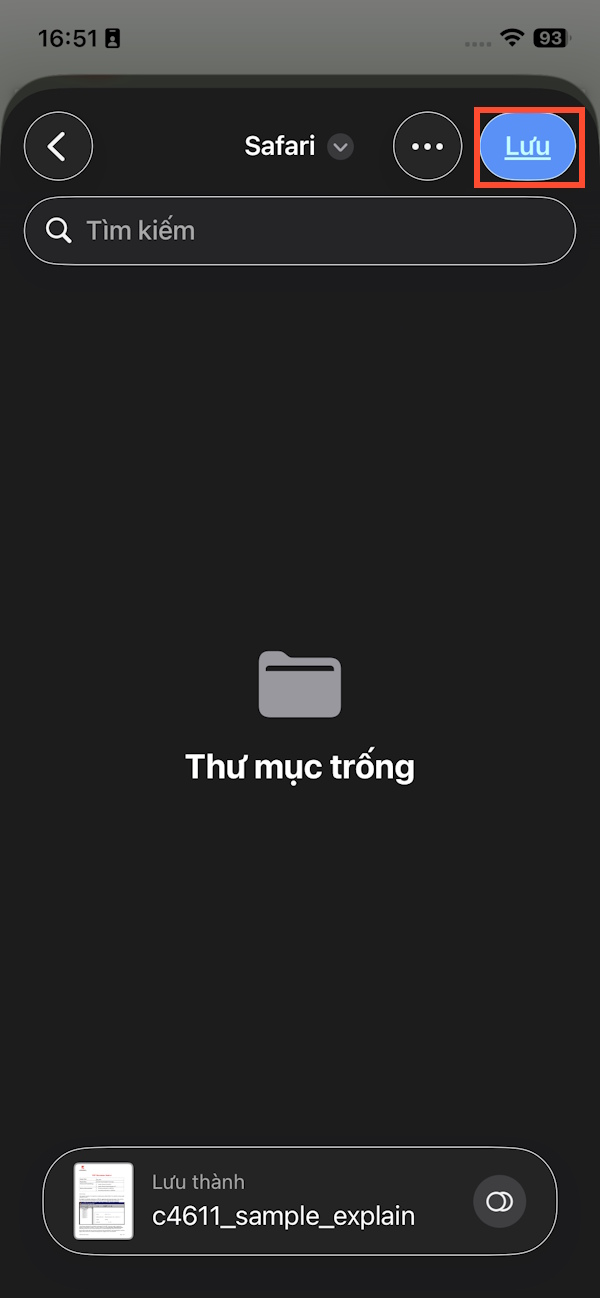 Download PDF xuống iPhone