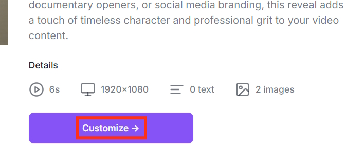 Chỉnh video mẫu trên AutoAE