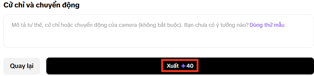 Tạo video trong Pippit