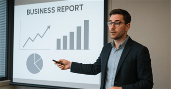 99+ Prompt tạo slide thuyết trình lĩnh vực kinh doanh AI