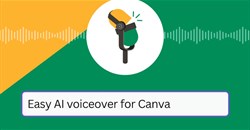 Lồng giọng nói AI vào video trên Canva