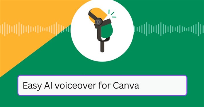 Lồng giọng nói AI vào video trên Canva