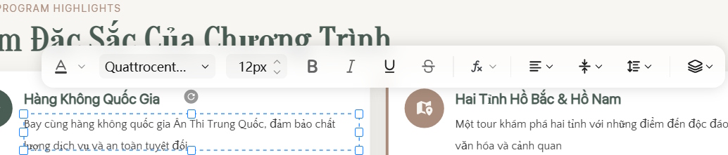 Chỉnh sửa slide thuyết trình tạo trên Kimi AI
