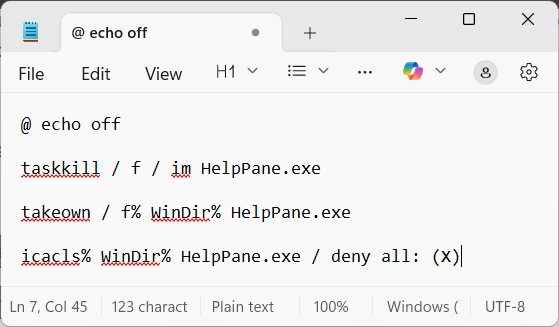 Tạo tệp dữ liệu