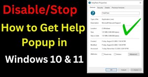 Lỗi cửa sổ How to Get Help in Windows liên tục hiện