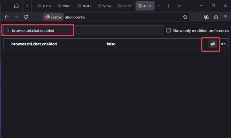 Vô hiệu hóa chatbot AI