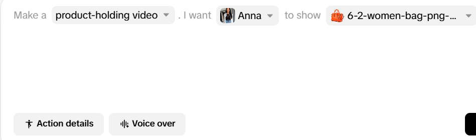 Nội dung cầm sản phẩm 