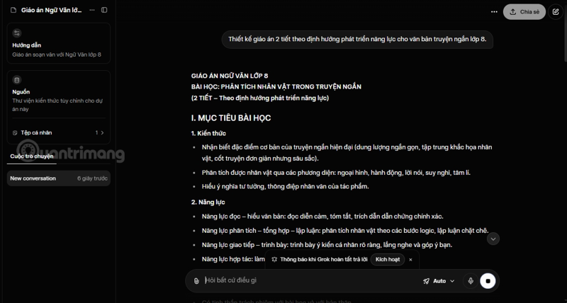 hướng dẫn quản lý dự án với AI