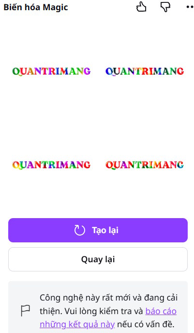 Thiết kế Magic Morph