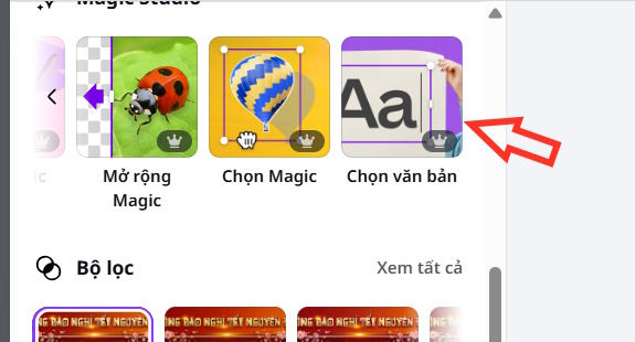 Tải ảnh cần chỉnh sửa font chữ