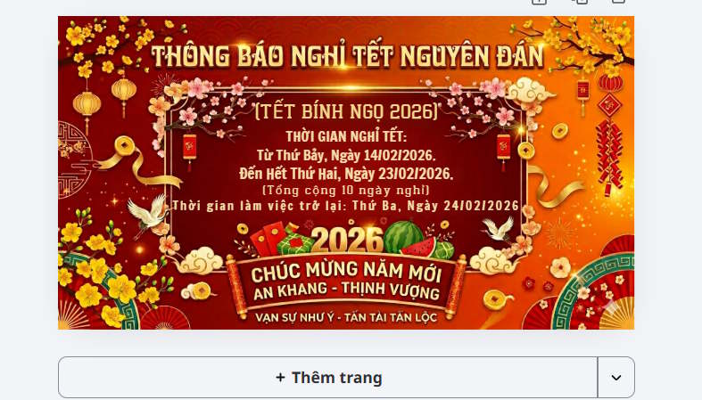 Chỉnh lại font chữ