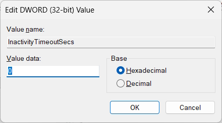 Sử dụng Registry Editor khóa máy tính