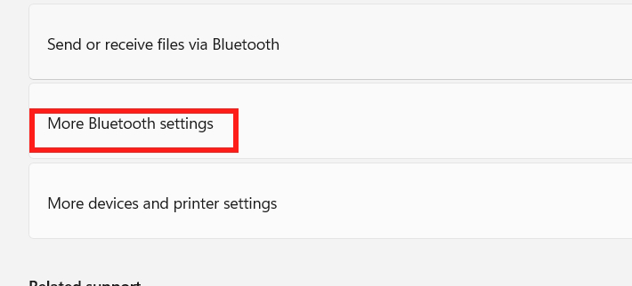 Cài đặt thiết bị Bluetooth 
