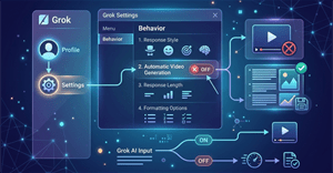 Hướng dẫn tắt tính năng tự động tạo video trên Grok