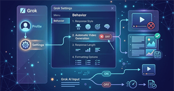 Hướng dẫn tắt tính năng tự động tạo video trên Grok