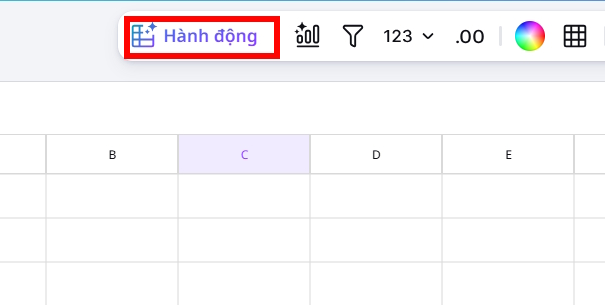 Sử dụng Magic Write Canva Sheets
