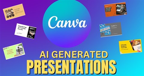 Cách tạo slide thuyết trình bằng Canva AI