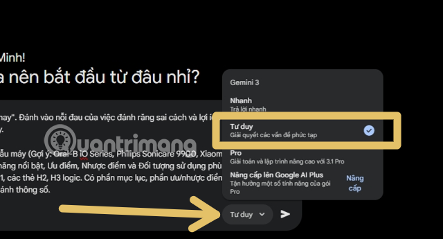 dùng gemini viết bài SEO