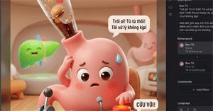 Hướng dẫn tạo video 3D hoạt hình "dạ dày kêu cứu" với Veo 3 trong Geminigen AI