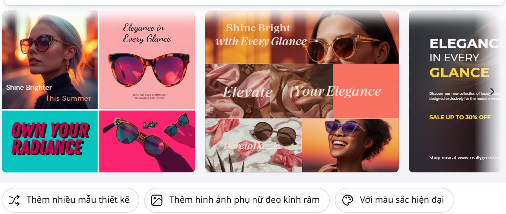 Chọn bài đăng mạng xã hội bằng Canva AI