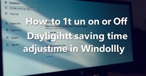 Cách tự động điều chỉnh giờ mùa hè trong Windows 11