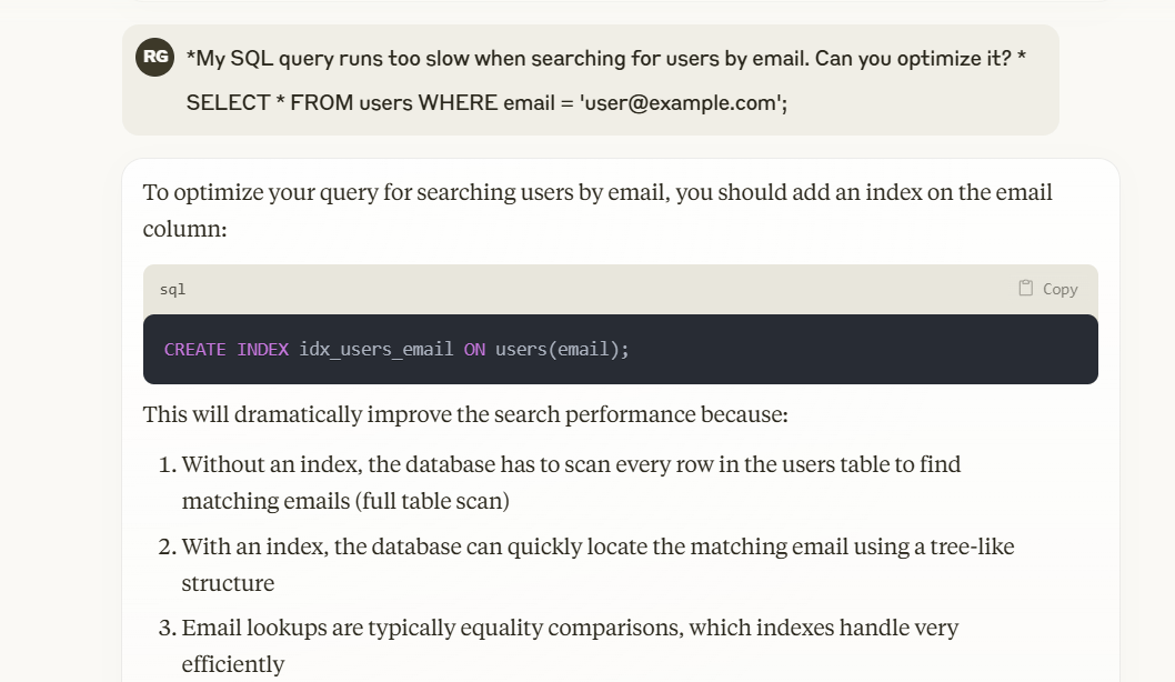 Tối ưu hóa truy vấn SQL hiệu quả